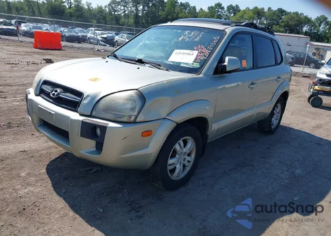 2007 Hyundai Tucson Limited/Se from USA, damaged, VIN KM8JN72D97U636588